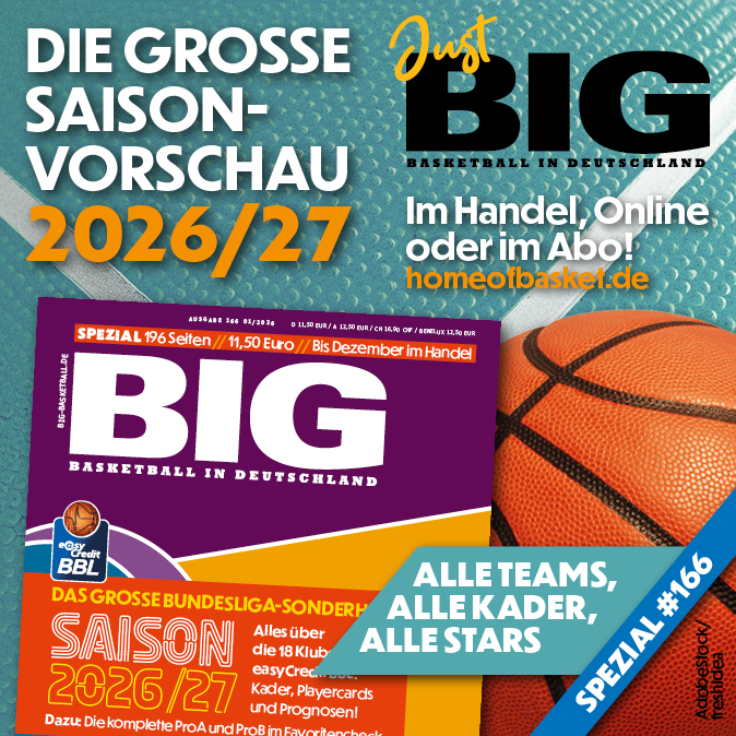 BIG Saison-Sonderheft 2026/27 – die große Saisonvorschau